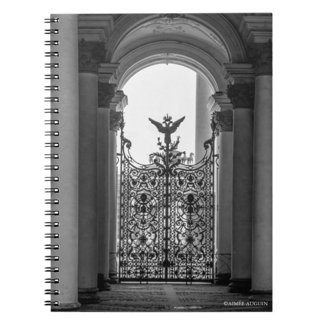 St. Petersburg-Einsiedlerei-Tor-Notizbuch Notizblock (Vorderseite)