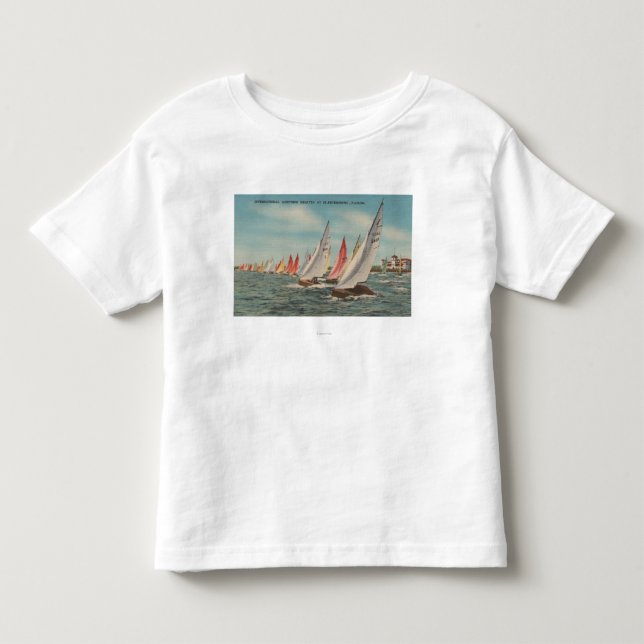 St. Petersburg, FL - Ansicht von BlitzRegatta Kleinkind T-shirt (Vorderseite)