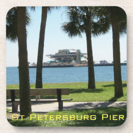 St. Petersburg Fl Pier Custom Untersetzer Set