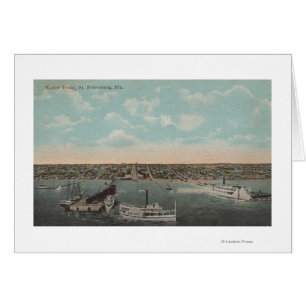 St Petersburg, FL - vue de bord de mer avec