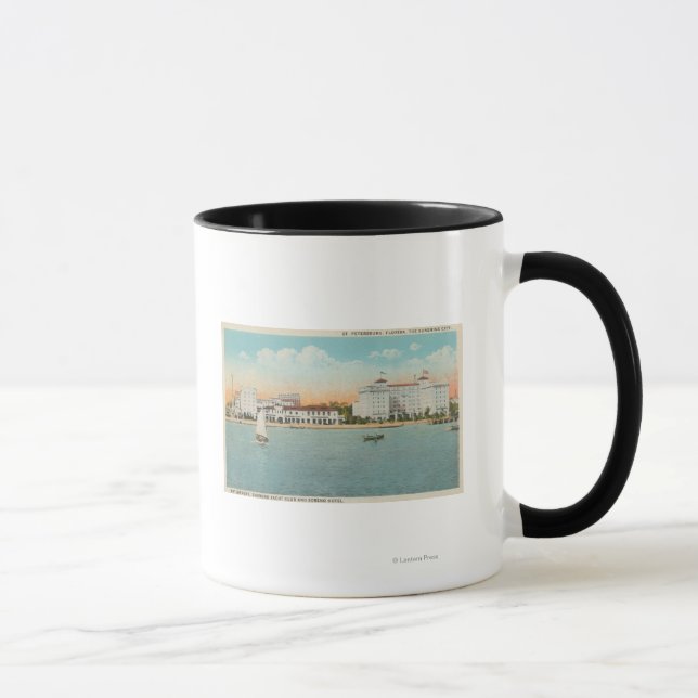 St. Petersburg, FL - Wasserfront Sicht auf Soreno Tasse (Rechts)