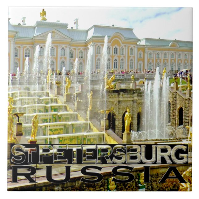St Petersburg Fliese (Vorderseite)