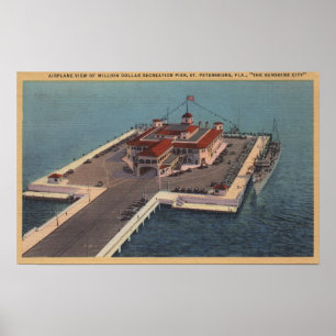 St. Petersburg, Florida - Antenne von Million Poster