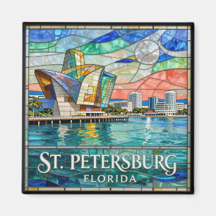 St. Petersburg Florida Wasserfront 🌊 Magnet
