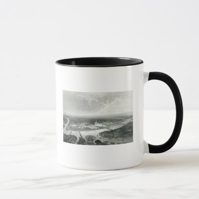 St Petersburg, graviert durch S.Bradshaw, c.1860 Tasse (Rechts)