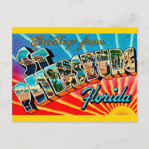 St. Petersburg Grußkarte Postkarte