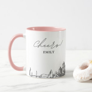 St. Petersburg Hochzeit Personalisierte Kaffee-Tas Tasse