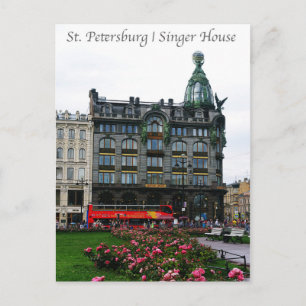St. Petersburg, Singer House Postkarte