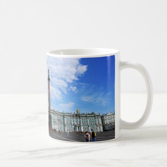 St. Petersburg, Winter-Palast u. Alexander-Spalte Kaffeetasse