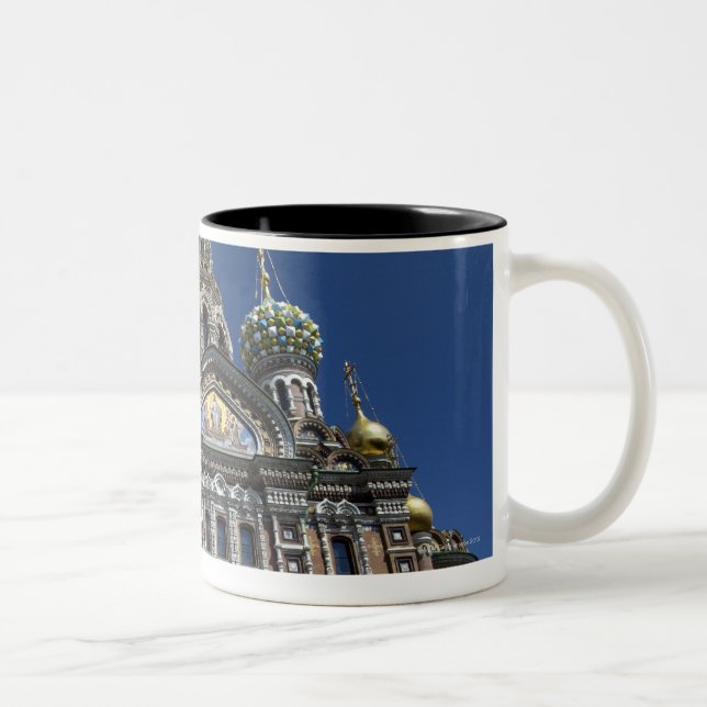 St- Petersburgkirche, Russland Zweifarbige Tasse (Rechts)