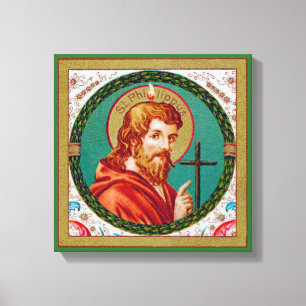 St. Philip der Apostel (JMAS 10) Leinwanddruck