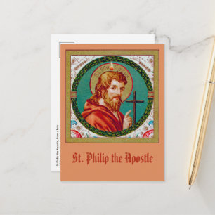 St. Philip der Apostel (JMAS 10) Postkarte