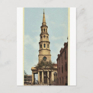 St. Philip's Kirche, Charleston, S.C. klassisches Postkarte