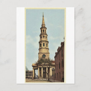 St. Philip's Kirche, Charleston, S.C. klassisches Postkarte