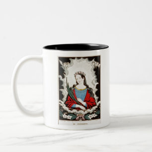 St. Philomena - 1845 Zweifarbige Tasse
