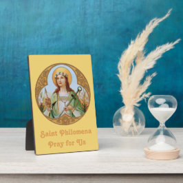St. Philomena (BK 005) 5"x7" Vertikal Fotoplatte