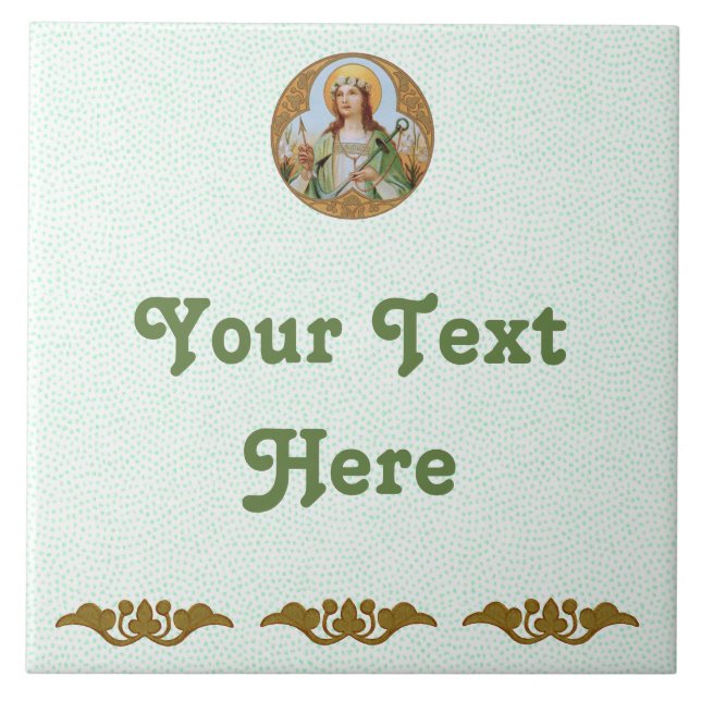 St. Philomena (BK 005) Fliese (Vorderseite)