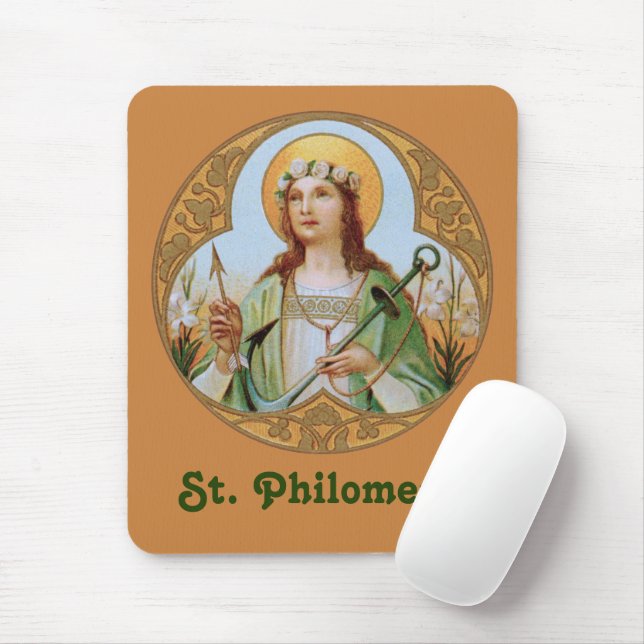 St. Philomena (BK 005) Mousepad (Mit Mouse)