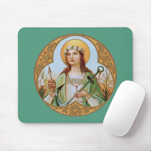 St. Philomena (BK 005) Mousepad (Mit Mouse)