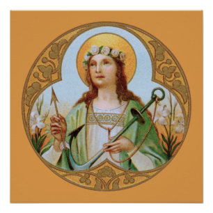 St. Philomena (BK 005) Poster