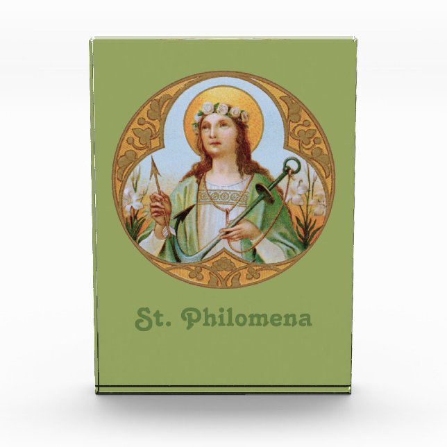 St. Philomena (BK 005) Vertikal Fotoblock (Vorderseite)