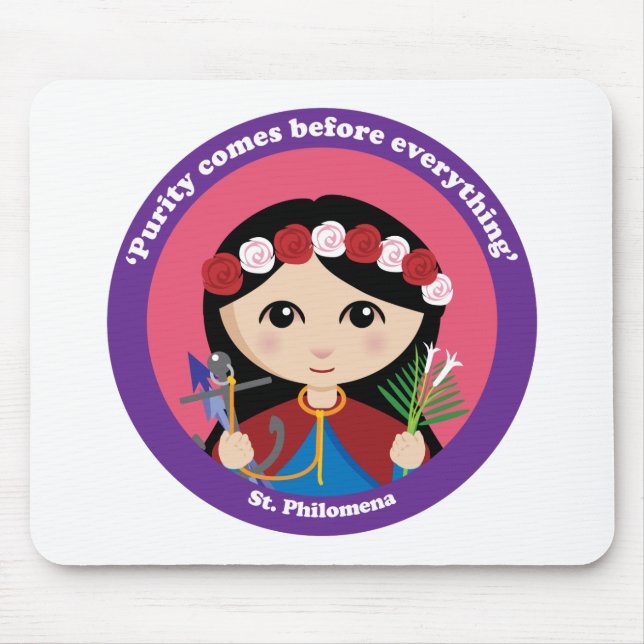 St. Philomena Mousepad (Vorne)