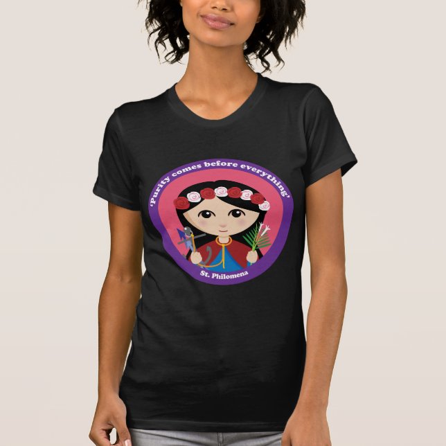 St. Philomena T-Shirt (Vorderseite)