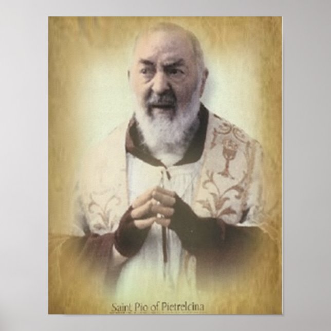 ST PIO PIETRELCINA POSTER (Vorne)