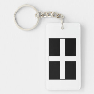 St Piran cornouaillais de drapeau des Cornouailles