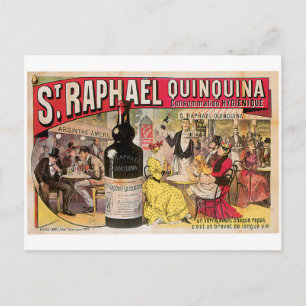 St. Raphael Quinquina Vintages Wine tasting in der Postkarte