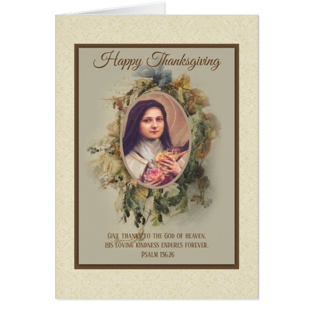 St religieux Therese de thanksgiving d'enfant (Devant)