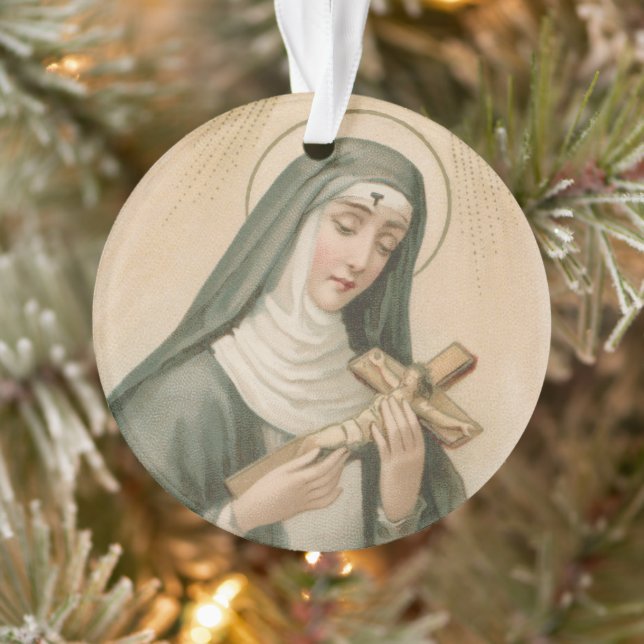 St. Rita de Cascia (M 015) Acrylique circulaire (Arbre)