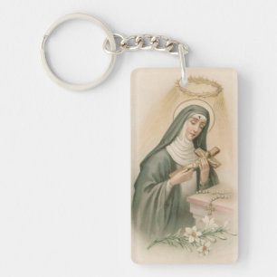 St. Rita de Cascia (M 015) Acrylique rectangulaire