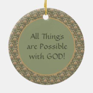 St. Rita of Cascia (M 015) Keramik Ornament