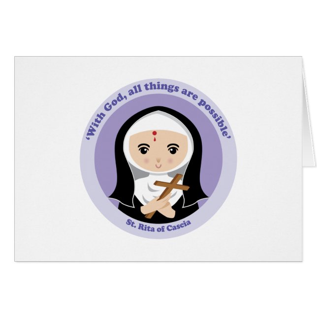 St. Rita von Cascia (Vorderseite (Horizontal))