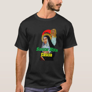 St Rita von Cascia Gebet katholische Patronin Heil T-Shirt