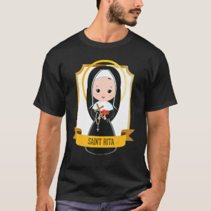 St Rita von Cascia Gebet katholische Patronin Heil T-Shirt