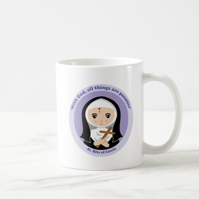St. Rita von Cascia Kaffeetasse (Rechts)