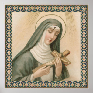 St. Rita von Cascia (M 015) Poster