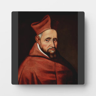 St. Robert Bellarmin Schutzpatron der Kanonisten Fotoplatte