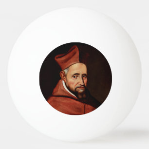 St. Robert Bellarmin Schutzpatron der Kanonisten Tischtennisball