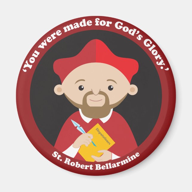 St. Robert Bellarmine Magnet (Vorne)