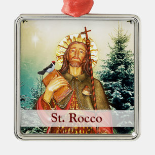 St. Rocco Platz Silbernes Ornament