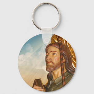 St. Rocco - San Rocco - Heiliges Keychain St. Roch Schlüsselanhänger