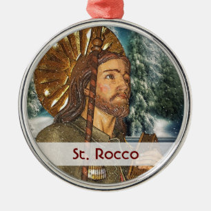 St. Rocco - San Rocco - Ornement d'argent St. Roch