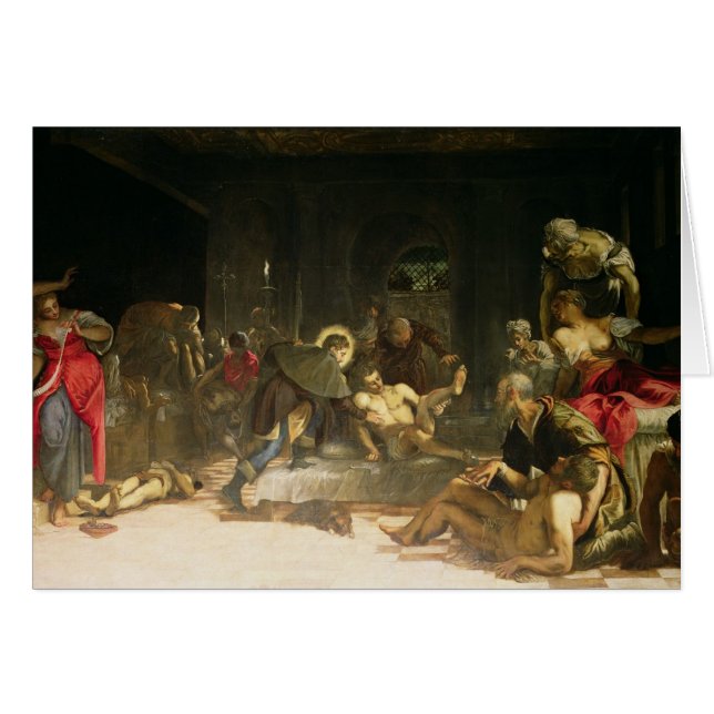 St Roch traitant la peste (Devant horizontal)