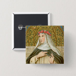 St. Rosa von Lima (BK 020) Button