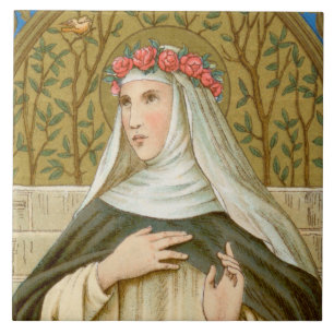 St. Rosa von Lima (BK 020) Fliese