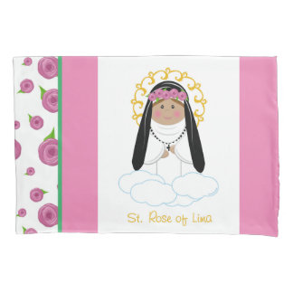 St. Rose Lima Kissenbezug