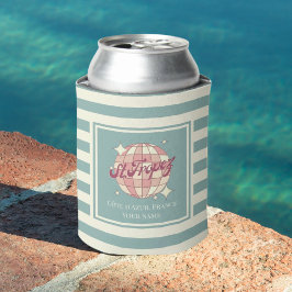 St Saint Tropez Frankreich Sommerdrink kann kühler Dosenkühler
